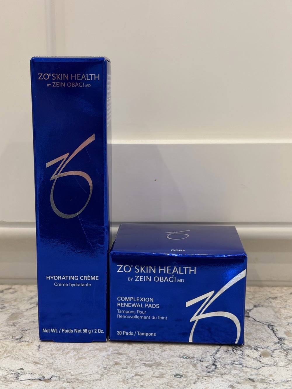 ZO Skin Health Hydrating Crème & Complexion Renewal Pads Bundle